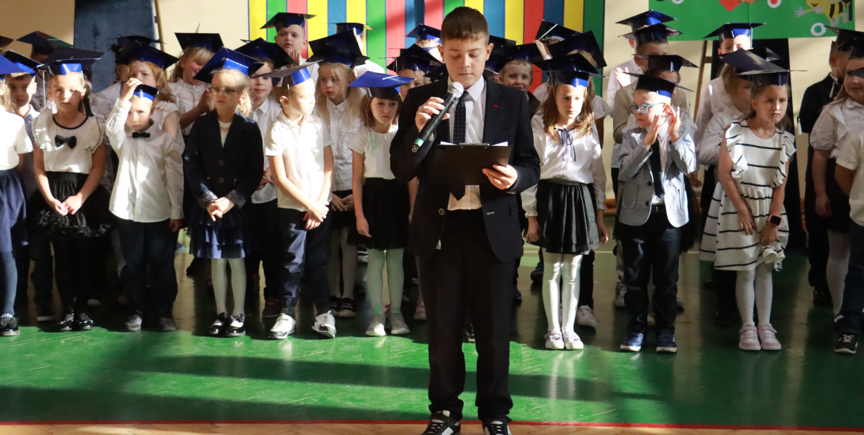 Fotorelacja: Ślubowania Pierwszoklasistów w Szkole Podstawowej nr3 w Myszkowie