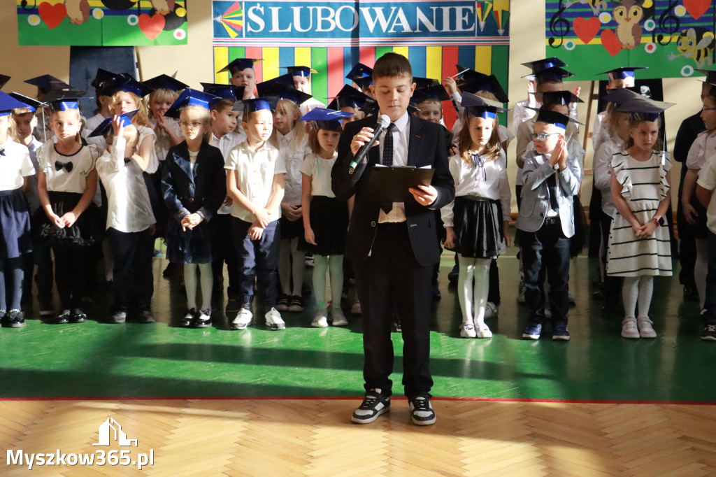 Fotorelacja: Ślubowania Pierwszoklasistów w Szkole Podstawowej nr3 w Myszkowie