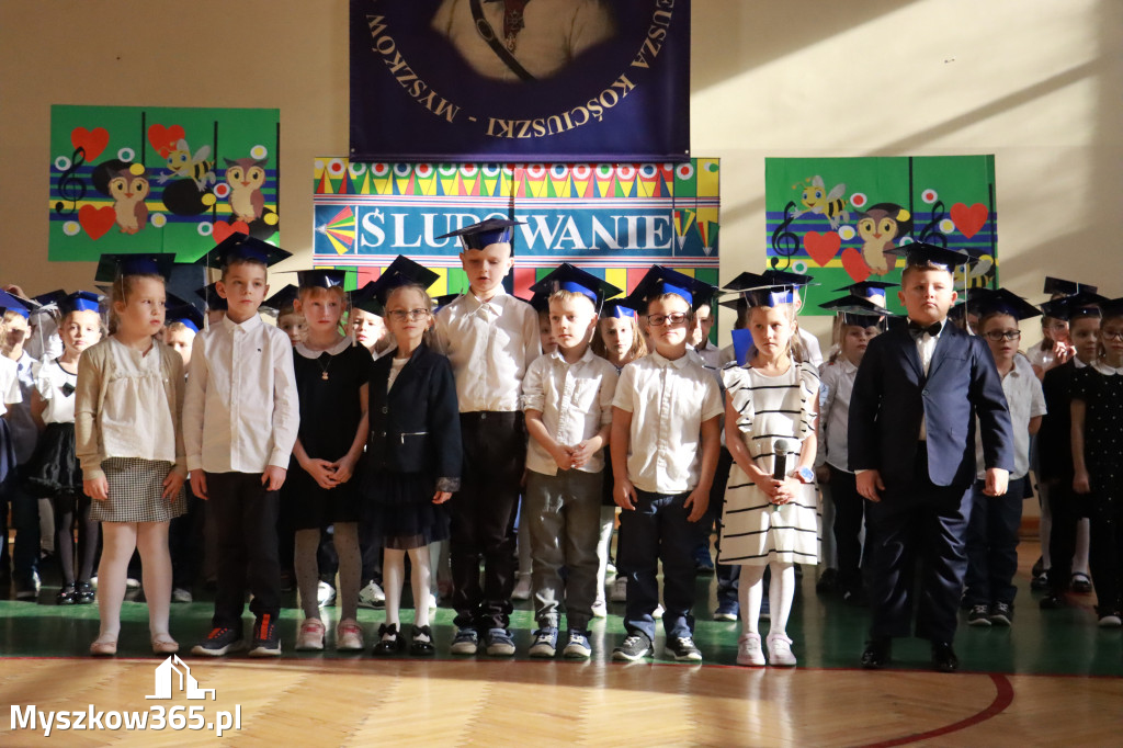 Fotorelacja: Ślubowania Pierwszoklasistów w Szkole Podstawowej nr3 w Myszkowie