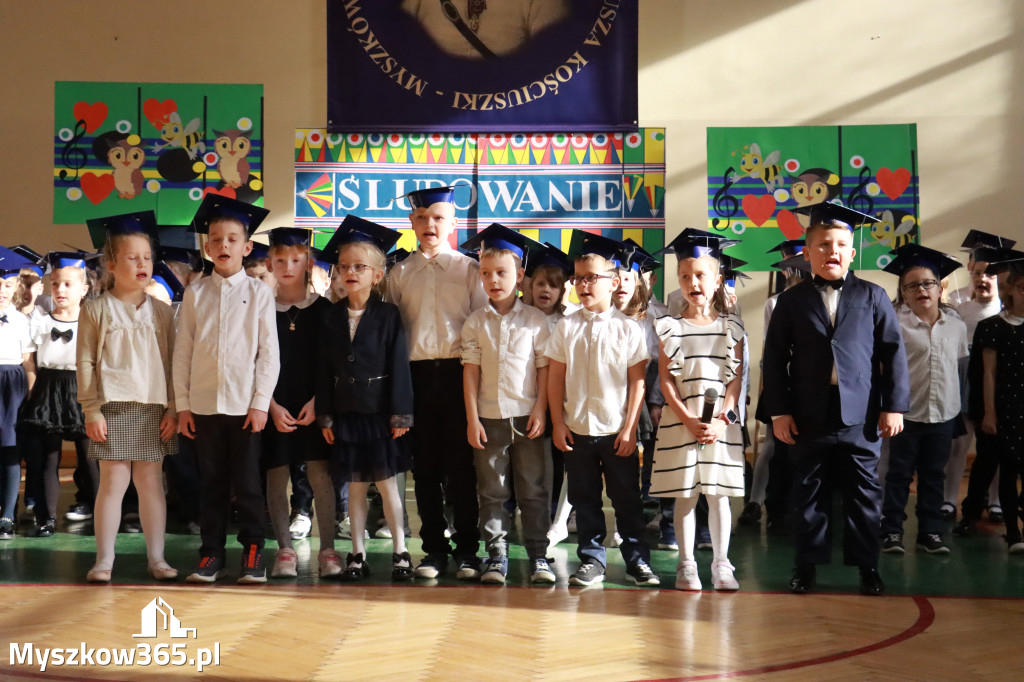 Fotorelacja: Ślubowania Pierwszoklasistów w Szkole Podstawowej nr3 w Myszkowie