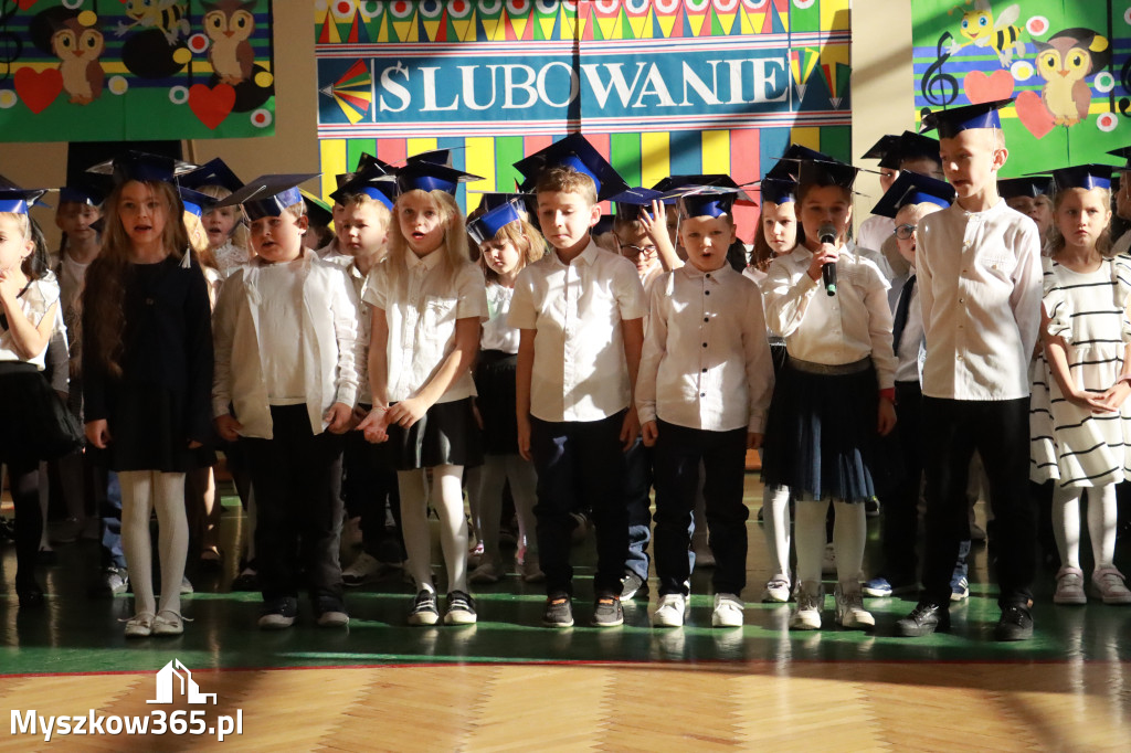 Fotorelacja: Ślubowania Pierwszoklasistów w Szkole Podstawowej nr3 w Myszkowie