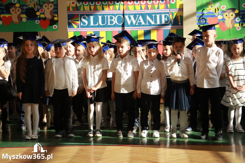 Fotorelacja: Ślubowania Pierwszoklasistów w Szkole Podstawowej nr3 w Myszkowie