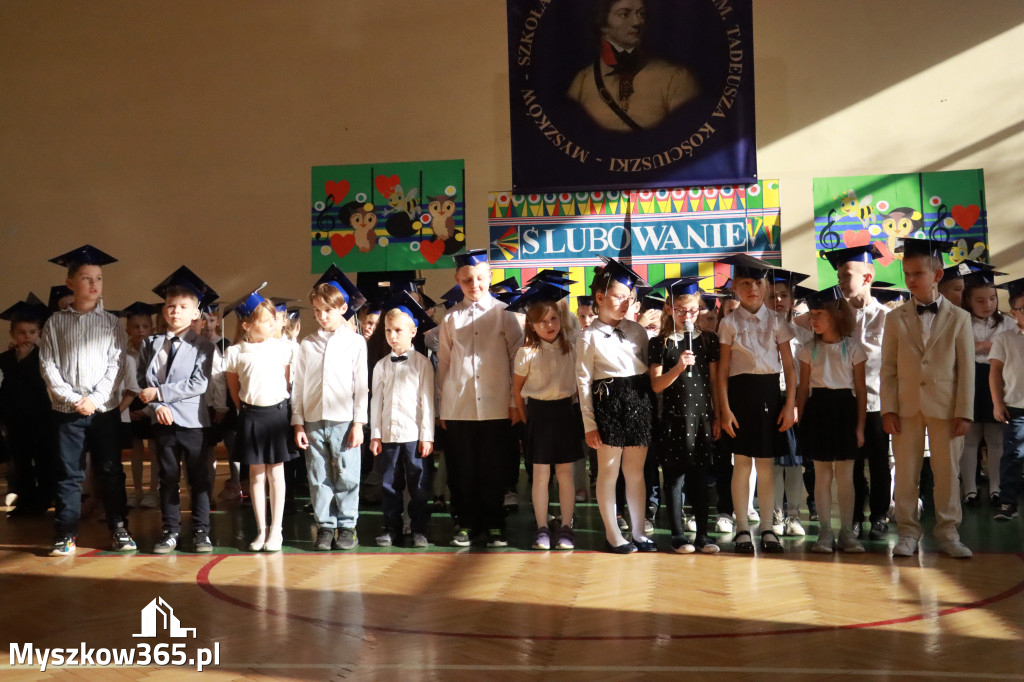 Fotorelacja: Ślubowania Pierwszoklasistów w Szkole Podstawowej nr3 w Myszkowie