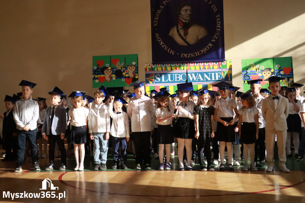 Fotorelacja: Ślubowania Pierwszoklasistów w Szkole Podstawowej nr3 w Myszkowie