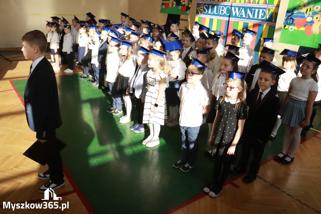 Fotorelacja: Ślubowania Pierwszoklasistów w Szkole Podstawowej nr3 w Myszkowie