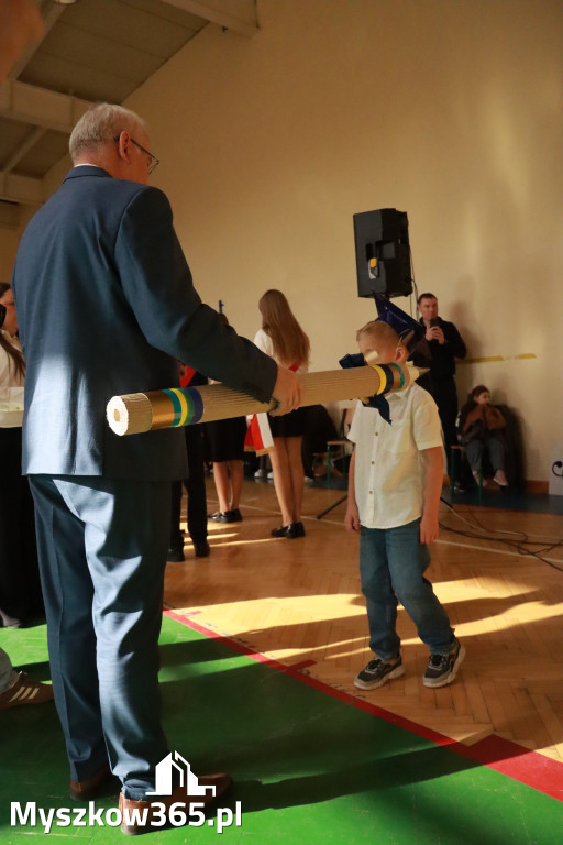 Fotorelacja: Ślubowania Pierwszoklasistów w Szkole Podstawowej nr3 w Myszkowie