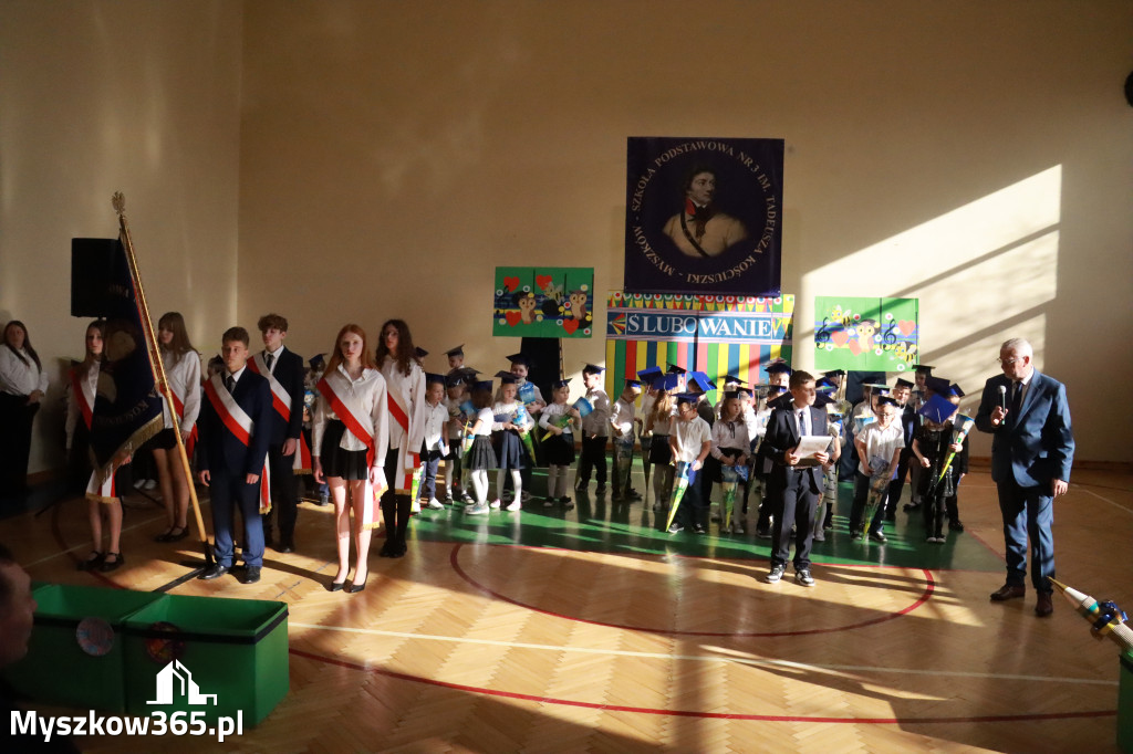 Fotorelacja: Ślubowania Pierwszoklasistów w Szkole Podstawowej nr3 w Myszkowie