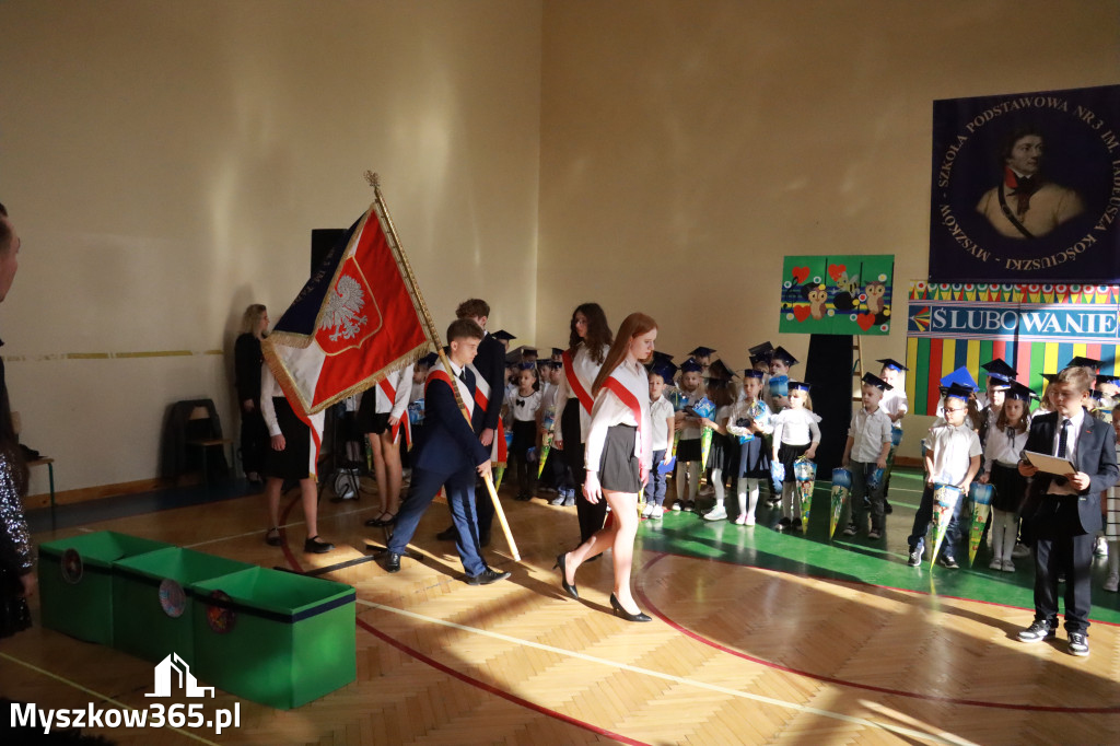 Fotorelacja: Ślubowania Pierwszoklasistów w Szkole Podstawowej nr3 w Myszkowie
