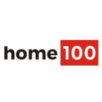 Logo firmy Home100.pl - sklep z wyposażeniem łazienek
