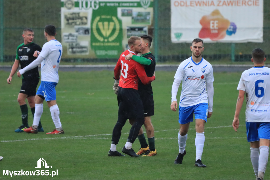 KP Warta Zawiercie - MKS Myszków 0:4