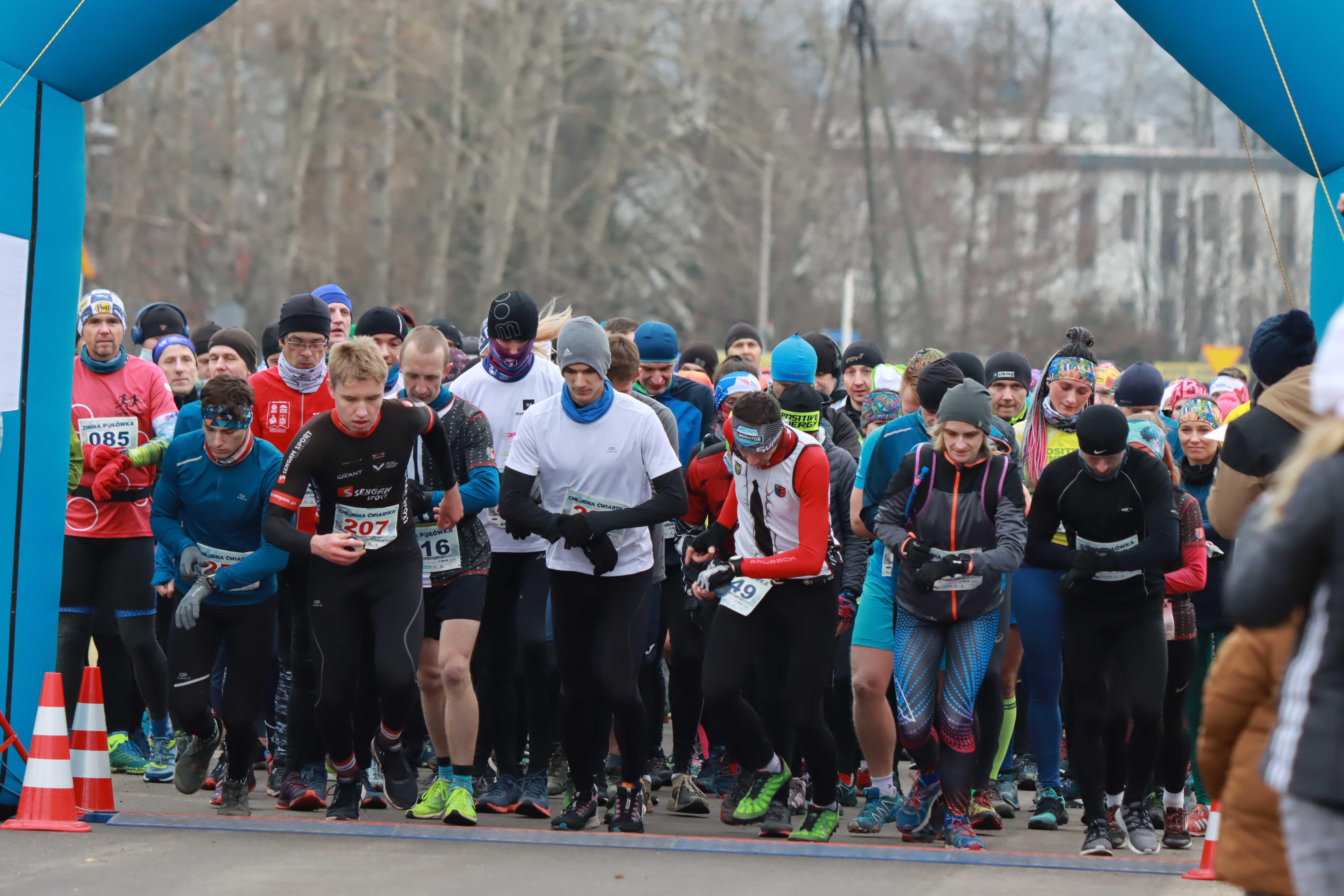 PÓŁMARATON MYSZKOWSKI BIEG NA 11KM MARSZ NORDIC WALKING