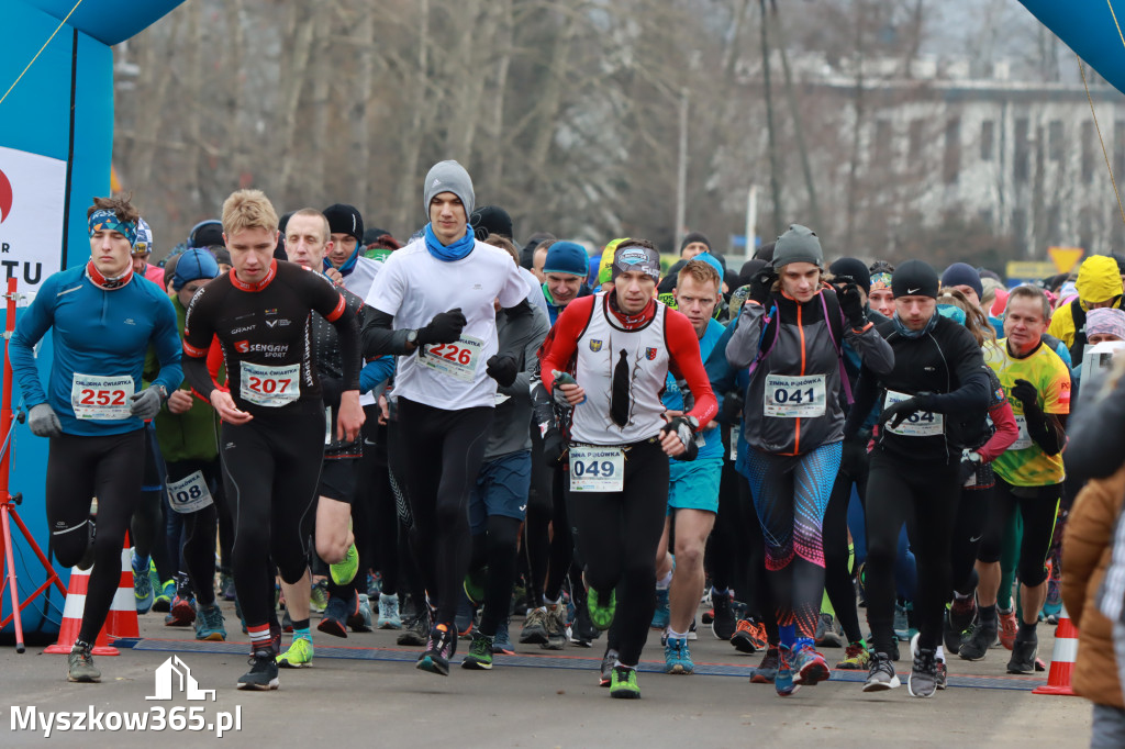 PÓŁMARATON MYSZKOWSKI BIEG NA 11KM MARSZ NORDIC WALKING