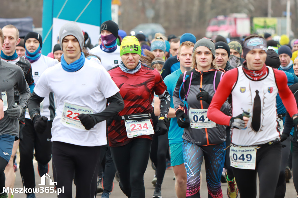 PÓŁMARATON MYSZKOWSKI BIEG NA 11KM MARSZ NORDIC WALKING
