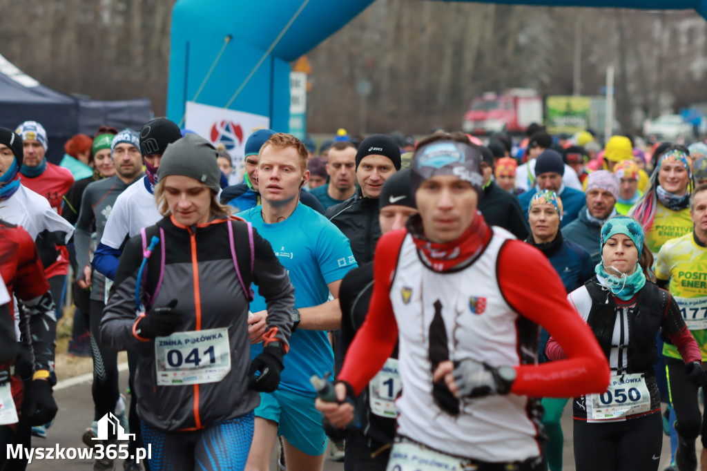 PÓŁMARATON MYSZKOWSKI BIEG NA 11KM MARSZ NORDIC WALKING