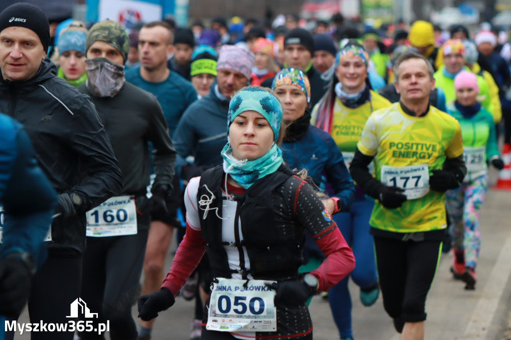 PÓŁMARATON MYSZKOWSKI BIEG NA 11KM MARSZ NORDIC WALKING