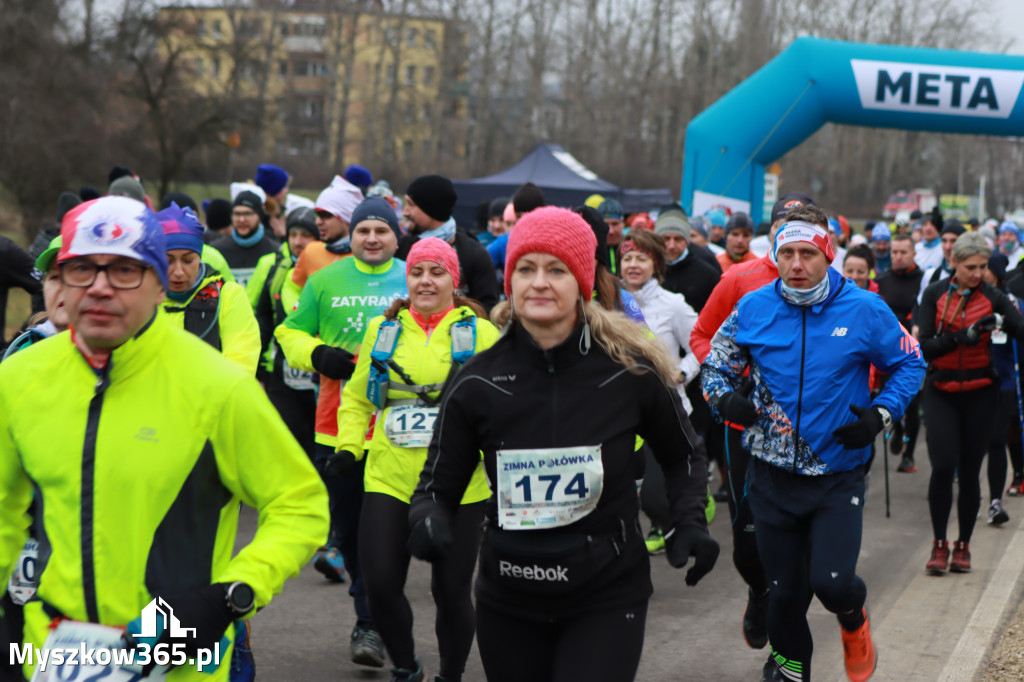 PÓŁMARATON MYSZKOWSKI BIEG NA 11KM MARSZ NORDIC WALKING
