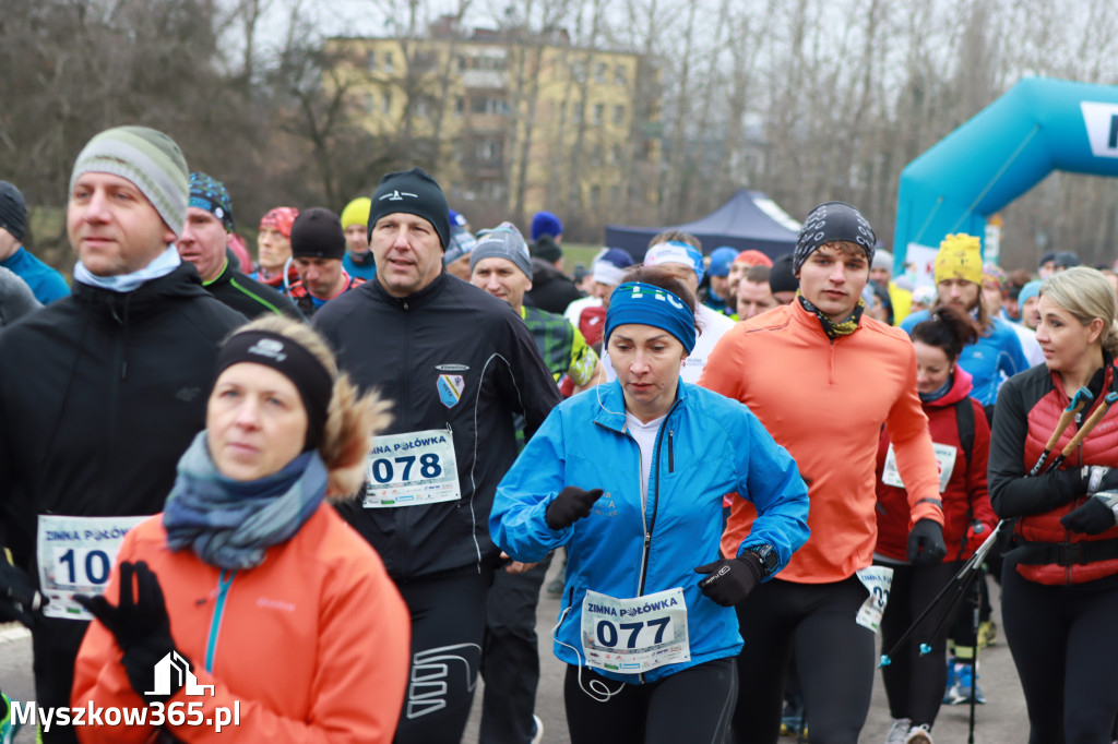 PÓŁMARATON MYSZKOWSKI BIEG NA 11KM MARSZ NORDIC WALKING