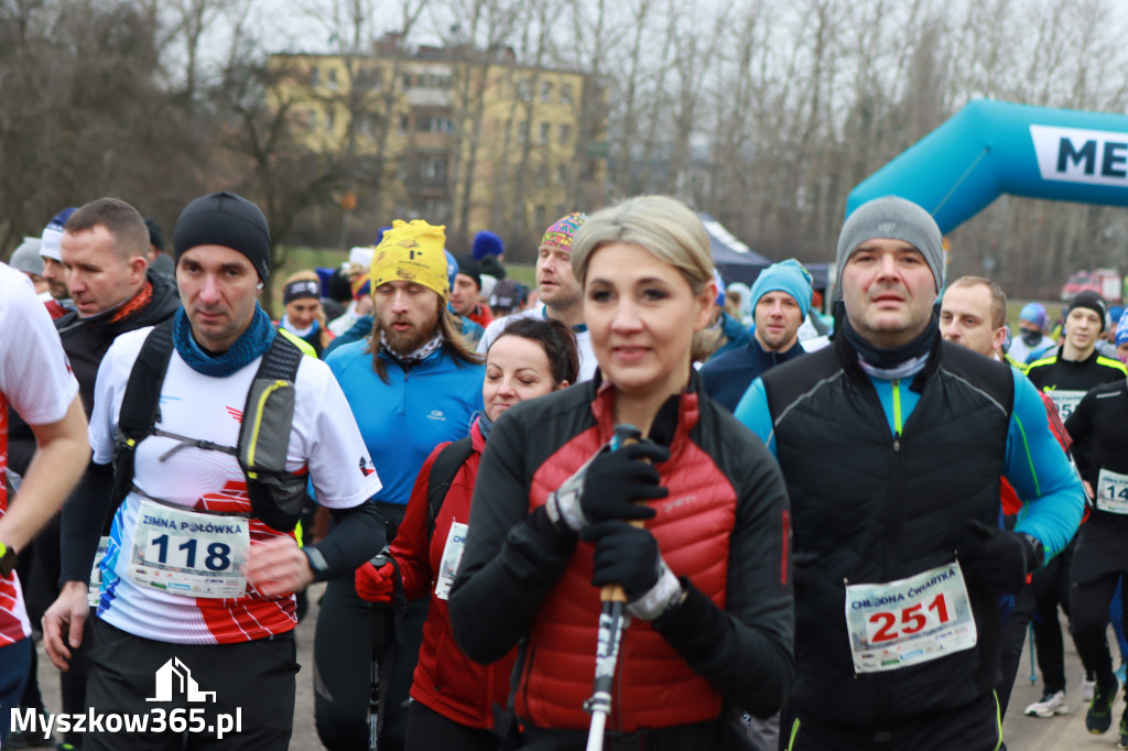 PÓŁMARATON MYSZKOWSKI BIEG NA 11KM MARSZ NORDIC WALKING