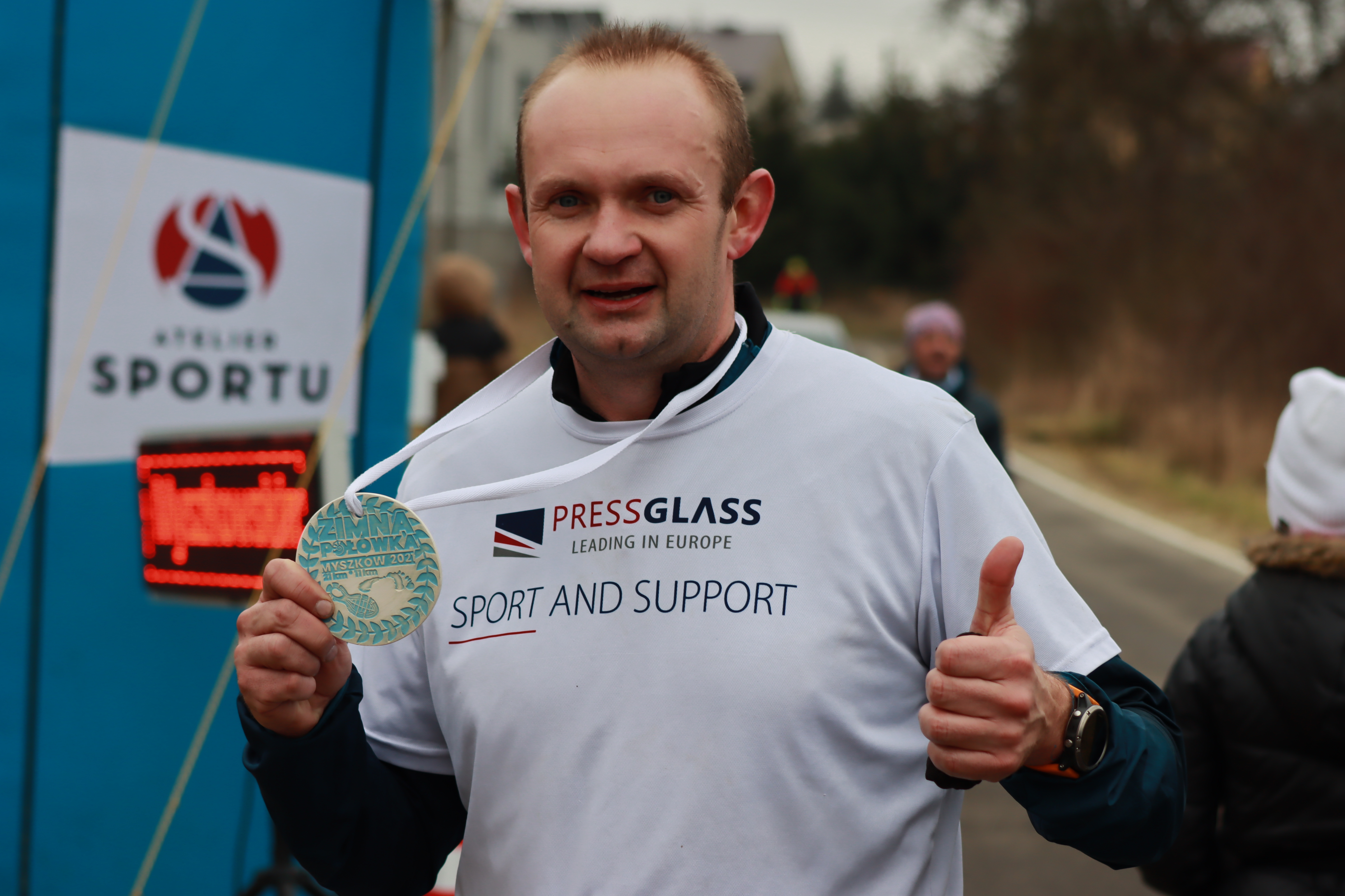 PÓŁMARATON MYSZKOWSKI BIEG NA 11KM MARSZ NORDIC WALKING