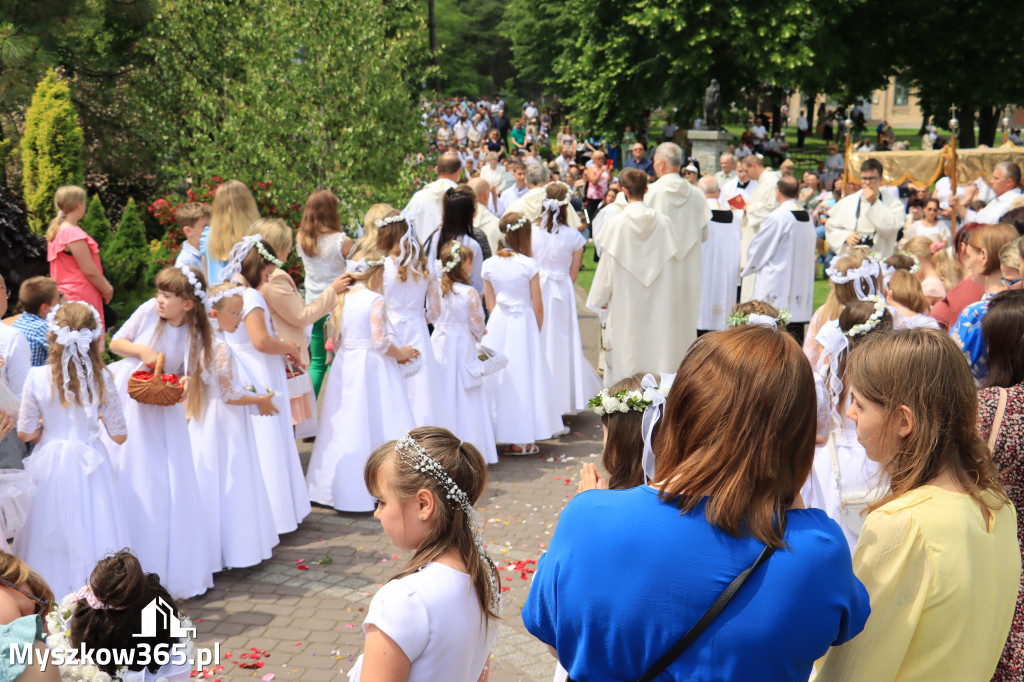 Boże Ciało - Procesja z Sanktuarium Marki Bożej Leśniowskiej.
