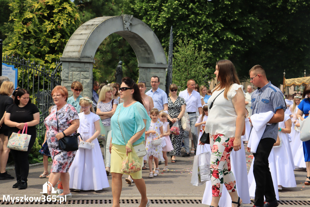 Boże Ciało - Procesja z Sanktuarium Marki Bożej Leśniowskiej.