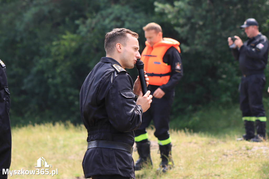 Pokazy ratownictwa wodnego - Zalew w Kostkowicach