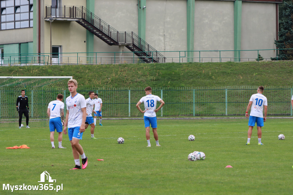 Ostatni sparing pierwszej drużyny  MKS Myszków KP Warta Zawiercie