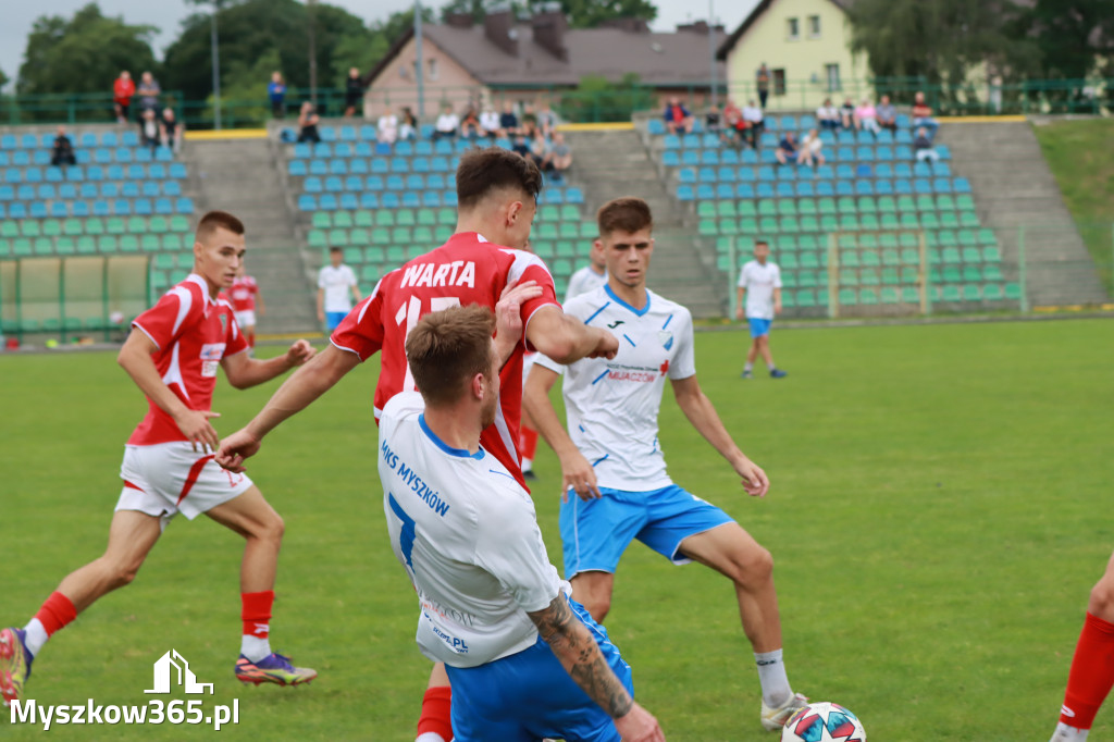 Ostatni sparing pierwszej drużyny  MKS Myszków KP Warta Zawiercie