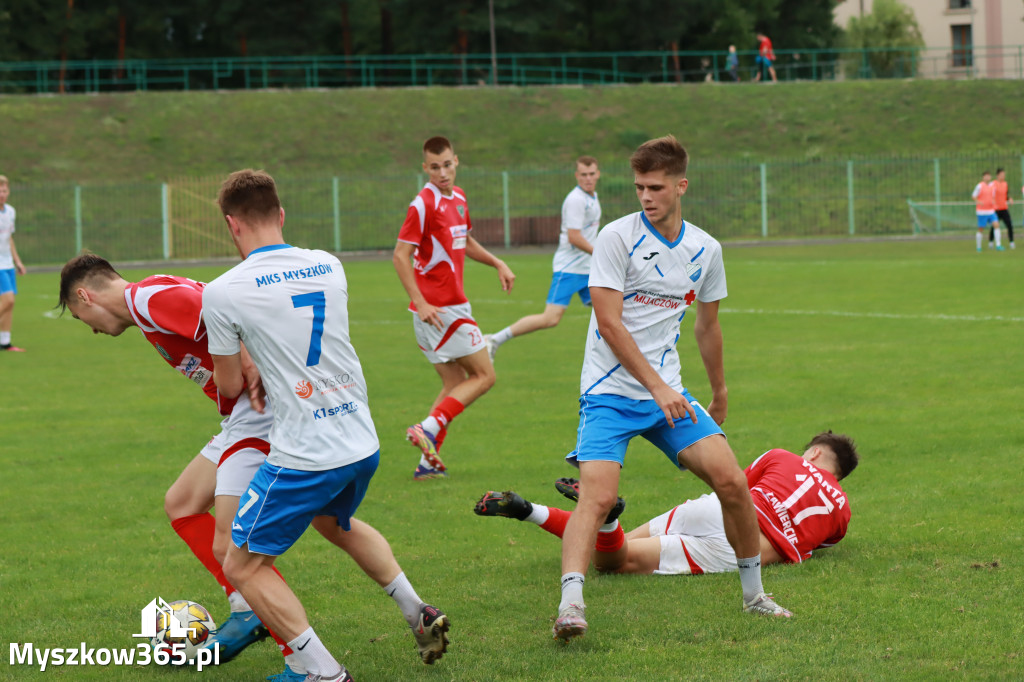 Ostatni sparing pierwszej drużyny  MKS Myszków KP Warta Zawiercie