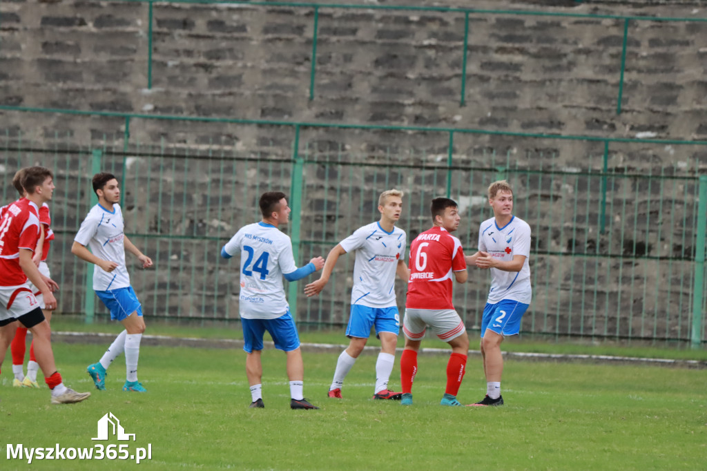 Ostatni sparing pierwszej drużyny  MKS Myszków KP Warta Zawiercie