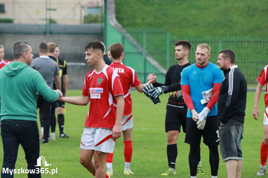 Ostatni sparing pierwszej drużyny  MKS Myszków KP Warta Zawiercie