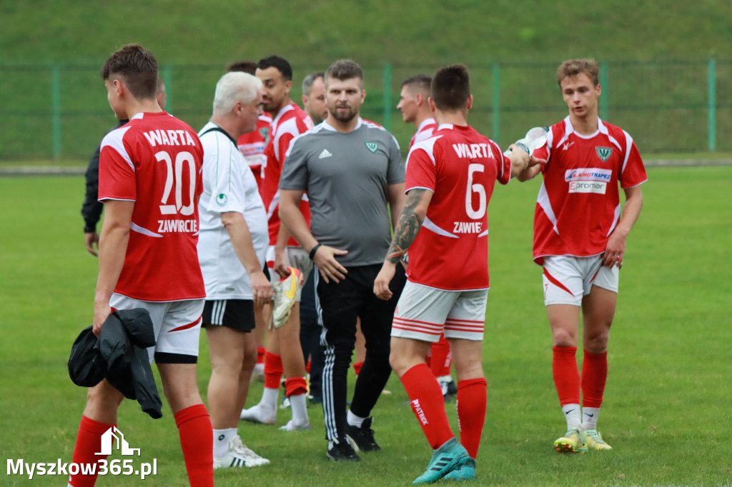 Ostatni sparing pierwszej drużyny  MKS Myszków KP Warta Zawiercie