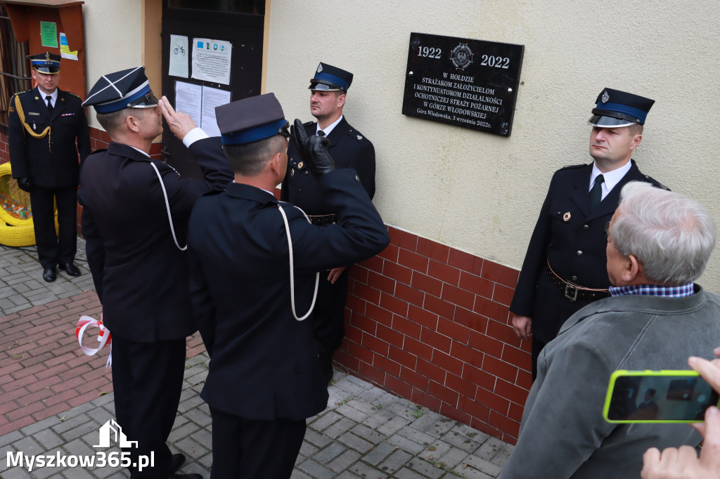 Poświęcenie Tablicy - 100-lecie OSP Góra Włodowska