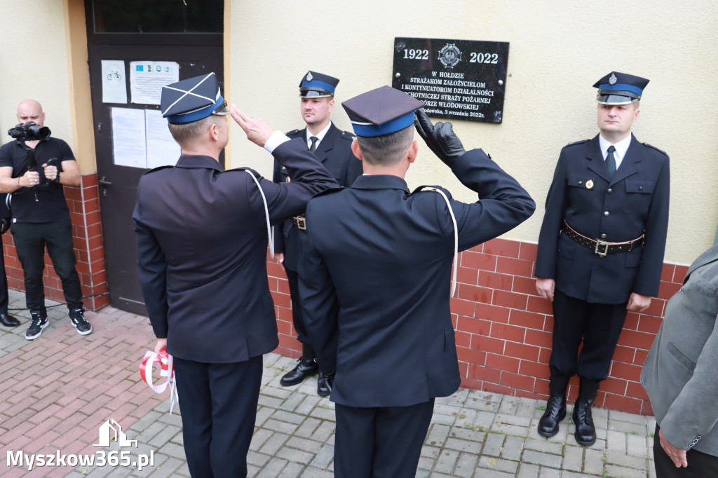 Poświęcenie Tablicy - 100-lecie OSP Góra Włodowska