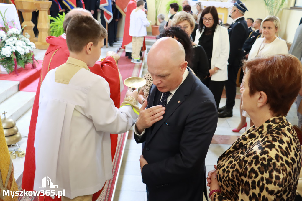 Poświęcenie Tablicy - 100-lecie OSP Góra Włodowska