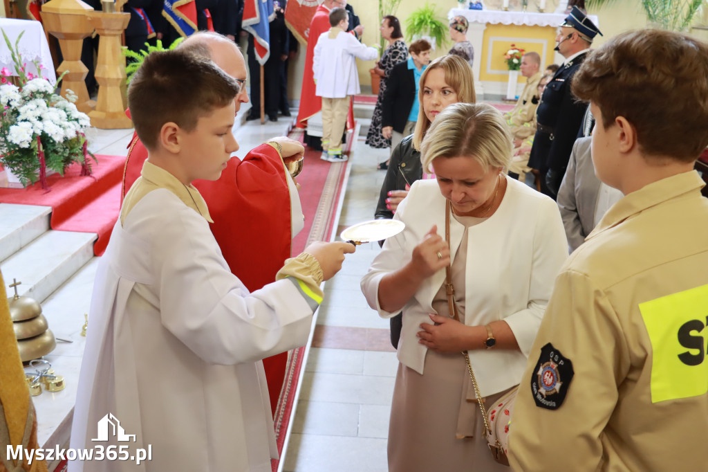 Poświęcenie Tablicy - 100-lecie OSP Góra Włodowska