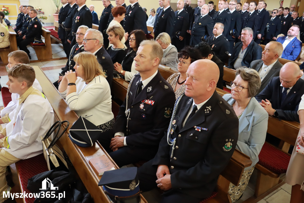 Poświęcenie Tablicy - 100-lecie OSP Góra Włodowska