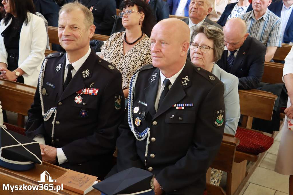 Poświęcenie Tablicy - 100-lecie OSP Góra Włodowska