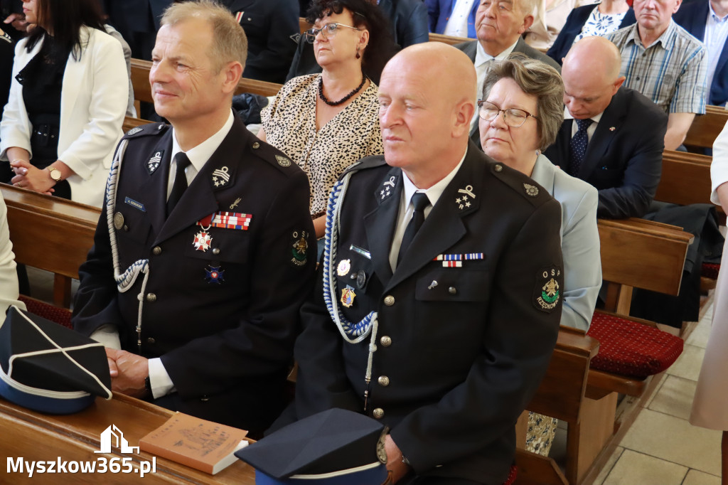 Poświęcenie Tablicy - 100-lecie OSP Góra Włodowska