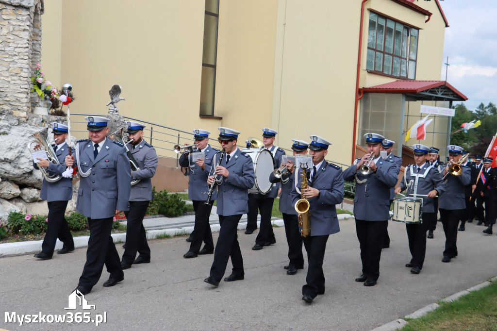 Poświęcenie Tablicy - 100-lecie OSP Góra Włodowska