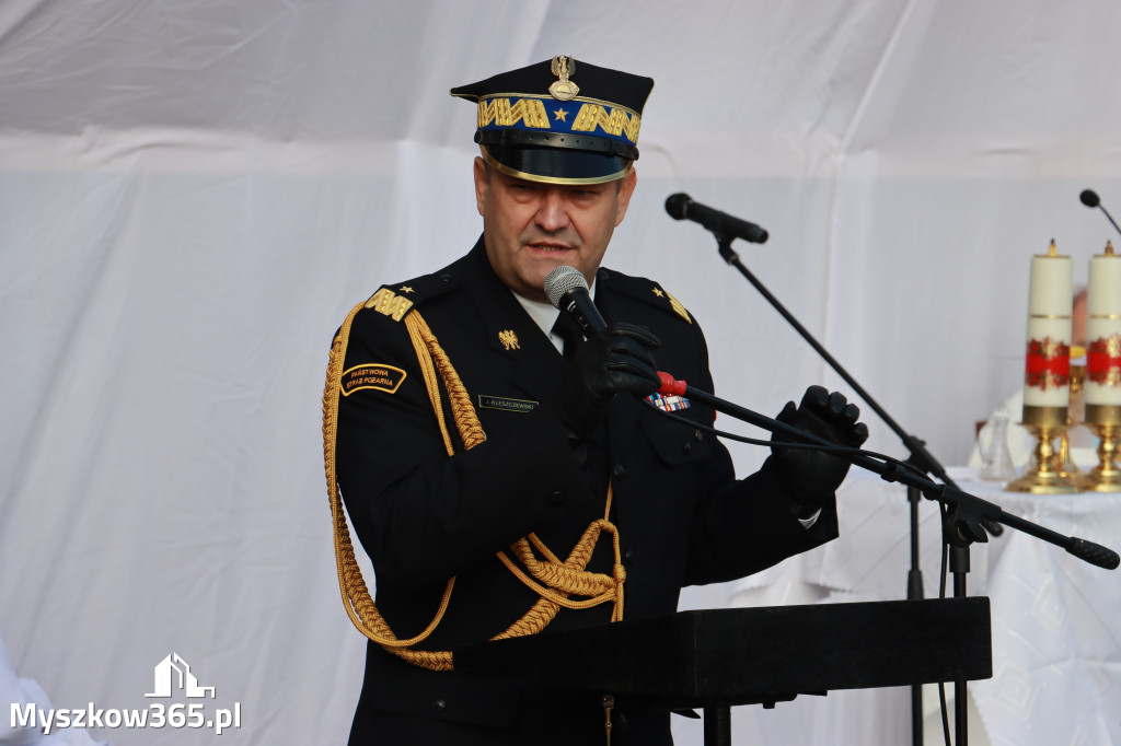 Fotorelacja - Przekazanie i poświęcenie nowego samochodu OSP Cynków