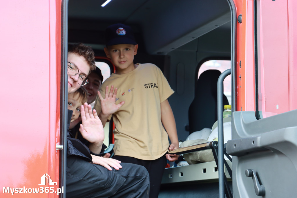 Fotorelacja Poligon Małego Strażaka zawody Koziegłowy