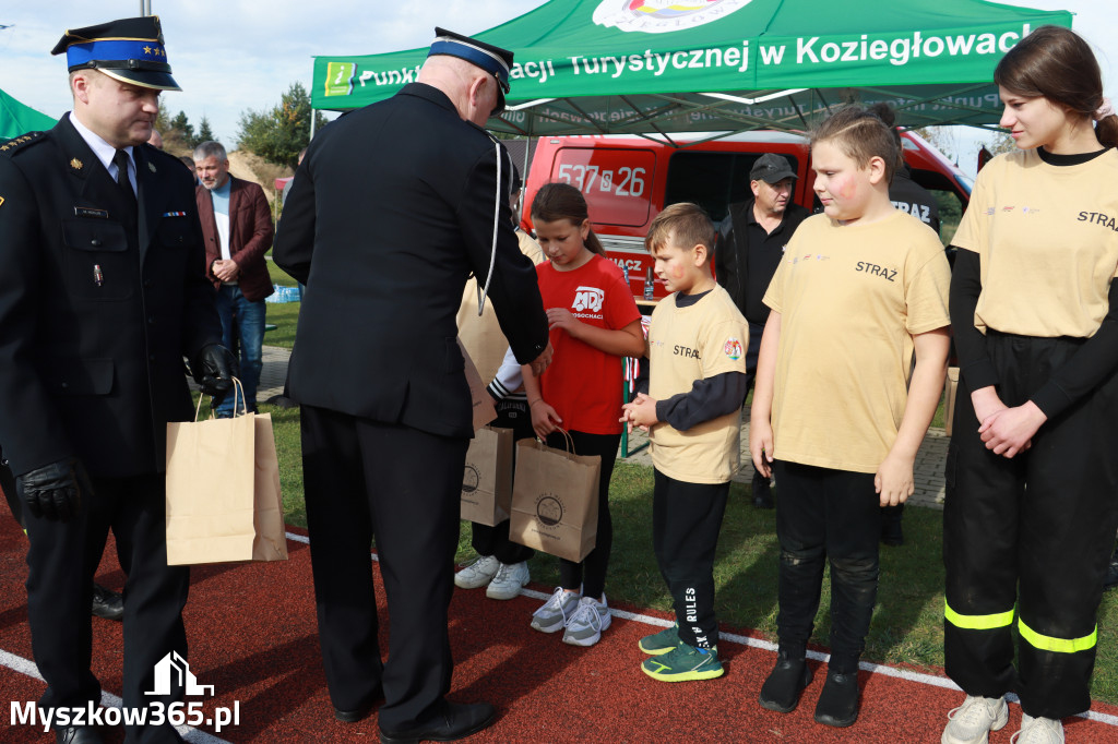 Fotorelacja Poligon Małego Strażaka zawody Koziegłowy