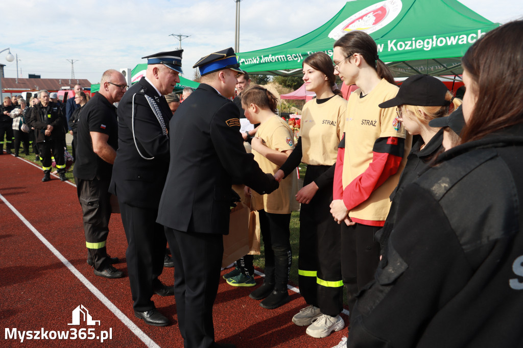 Fotorelacja Poligon Małego Strażaka zawody Koziegłowy