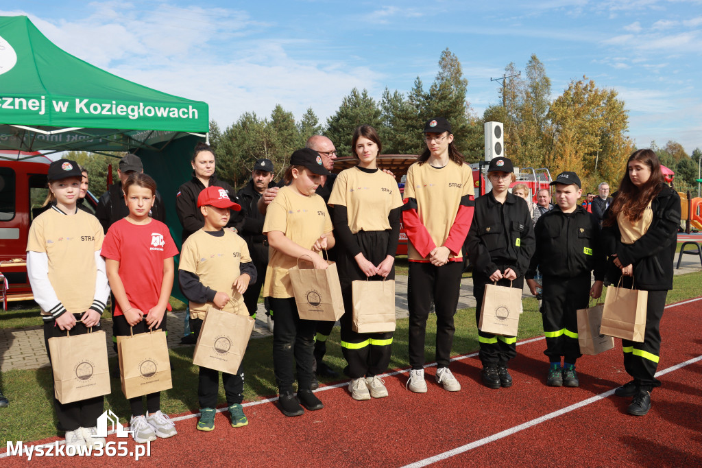 Fotorelacja Poligon Małego Strażaka zawody Koziegłowy