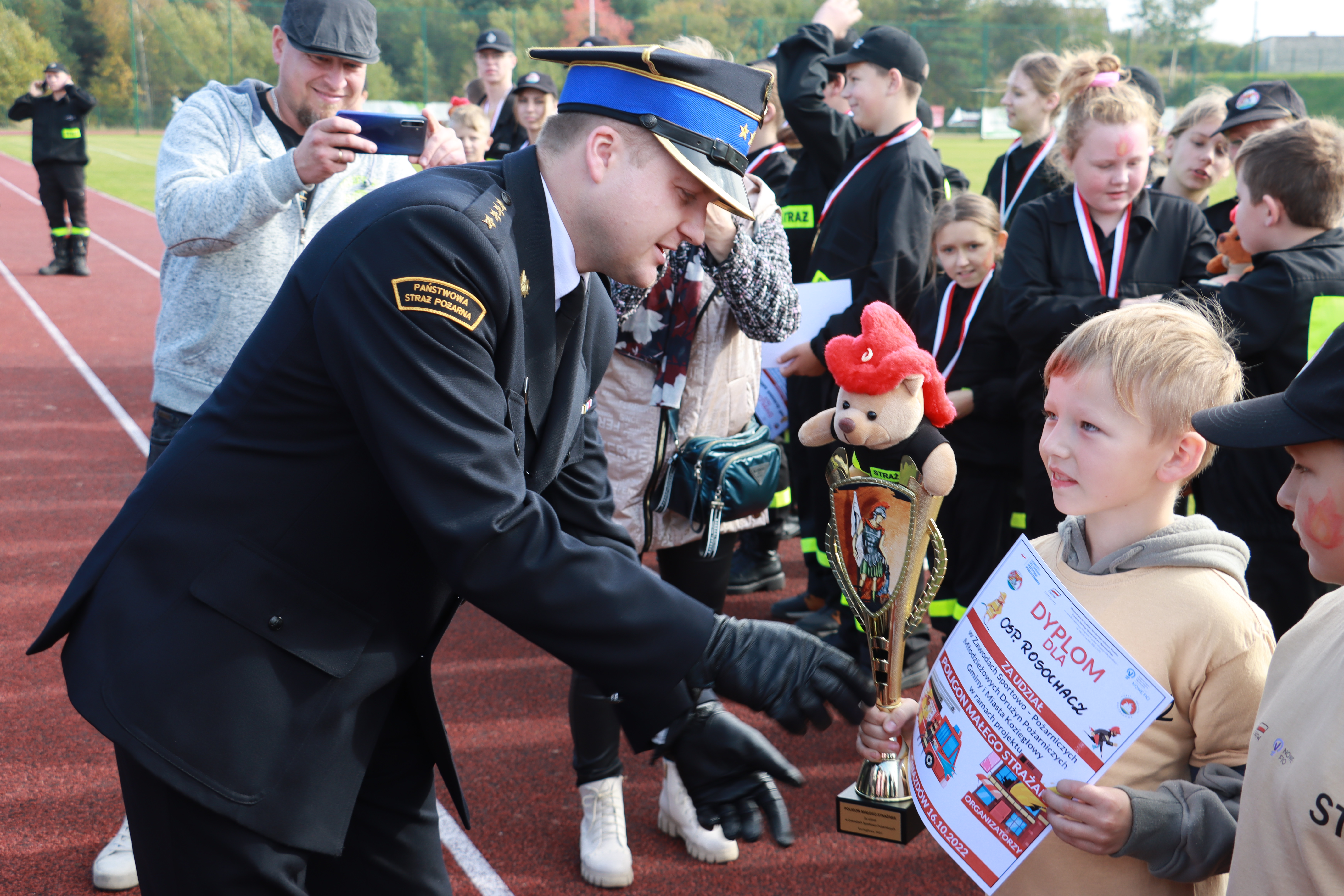 Fotorelacja Poligon Małego Strażaka zawody Koziegłowy