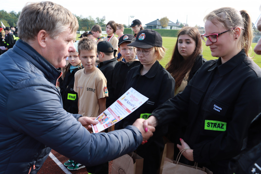 Fotorelacja Poligon Małego Strażaka zawody Koziegłowy