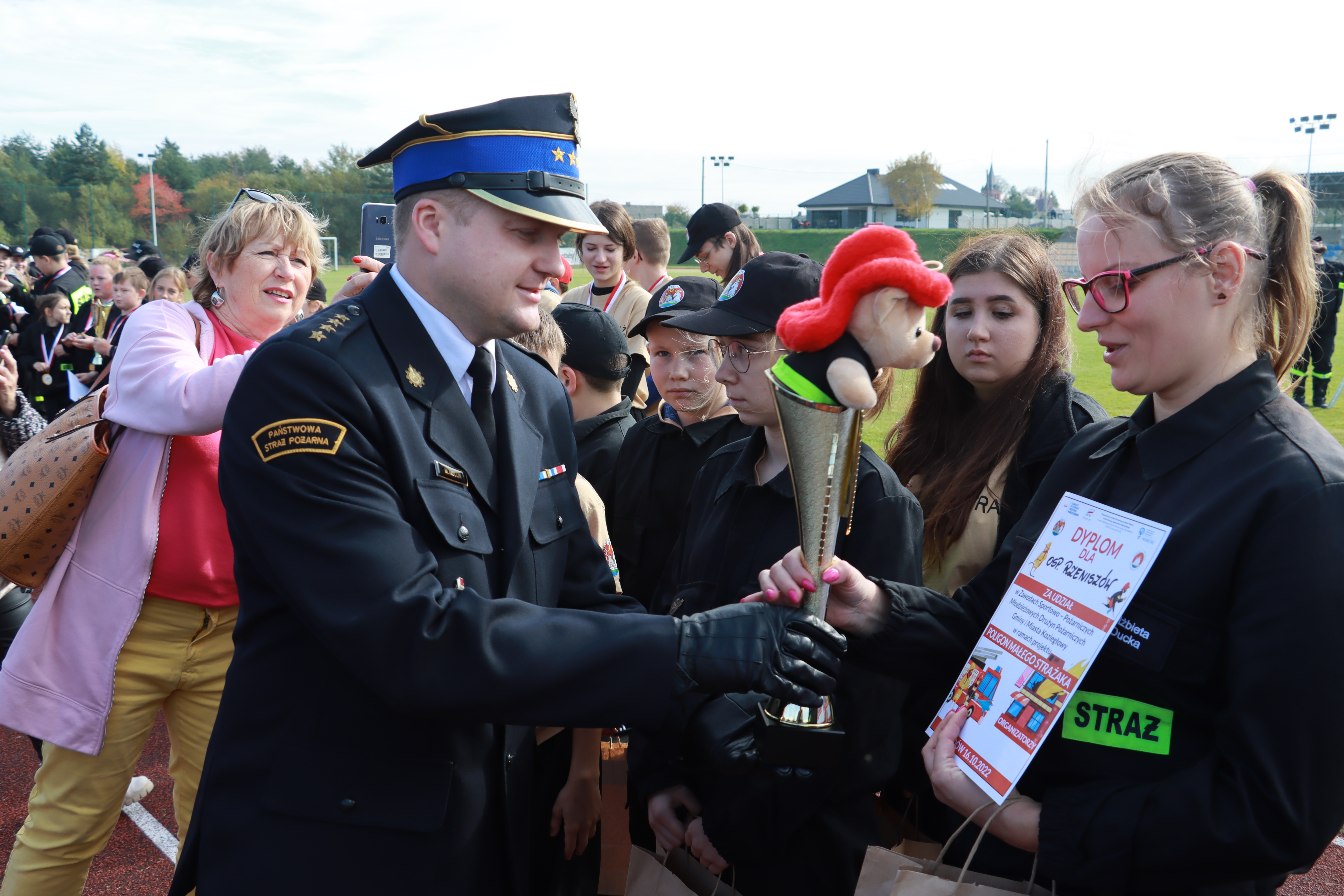 Fotorelacja Poligon Małego Strażaka zawody Koziegłowy
