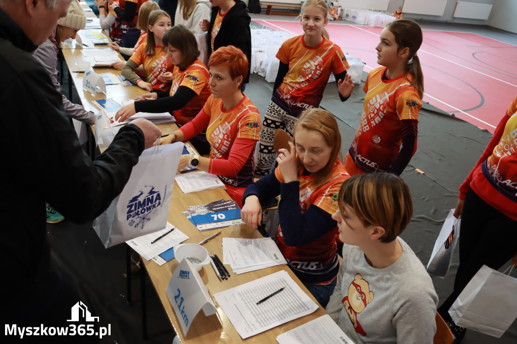 Zimna połówka Ekstremalny półmaraton Myszkowski