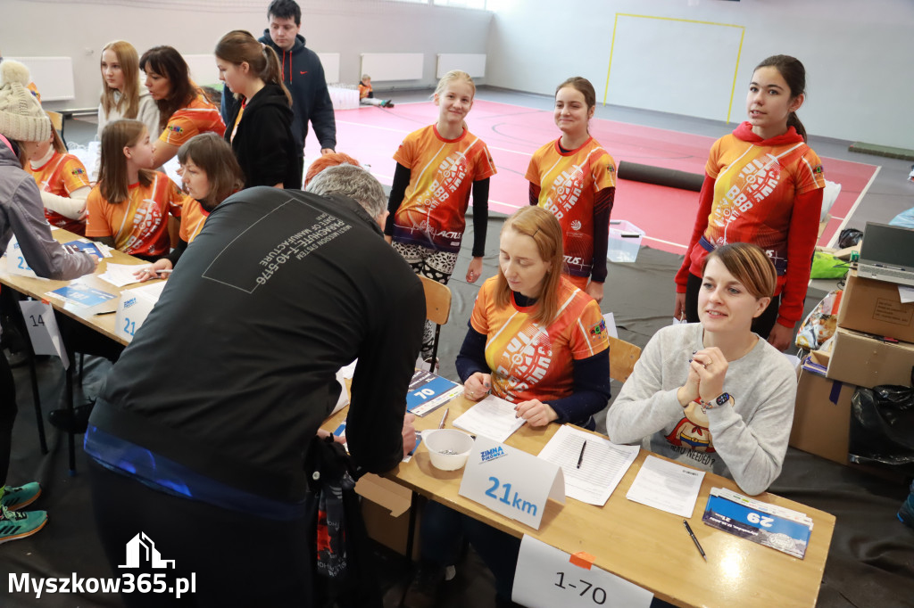 Zimna połówka Ekstremalny półmaraton Myszkowski
